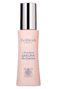 Эмульсия для сохранения молодости кожи sakura EVIDENS DE BEAUTE бесцветного цвета, арт. 4560358162455 | Фото 1 (Материал внутренний: Не назначено; Региональные ограничения белый список (Axapta Mercury): Не проставлено; Нос: Не проставлено; Назначение: Для лица; Тип продукта: Эмульсии; Статус проверки: Проверена категория)