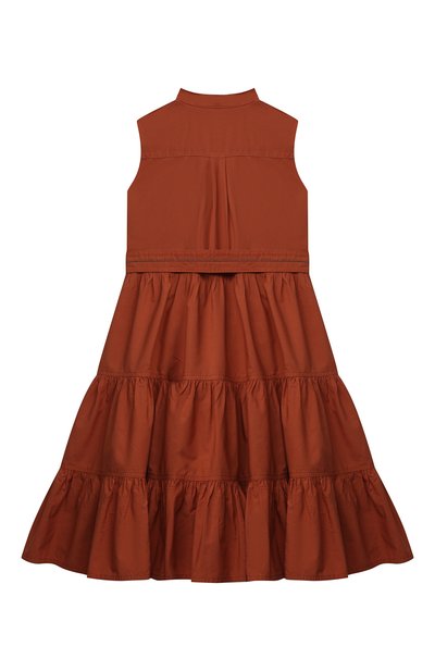 Хлопковое платье BRUNELLO CUCINELLI, арт. BH139A214A, фото 2