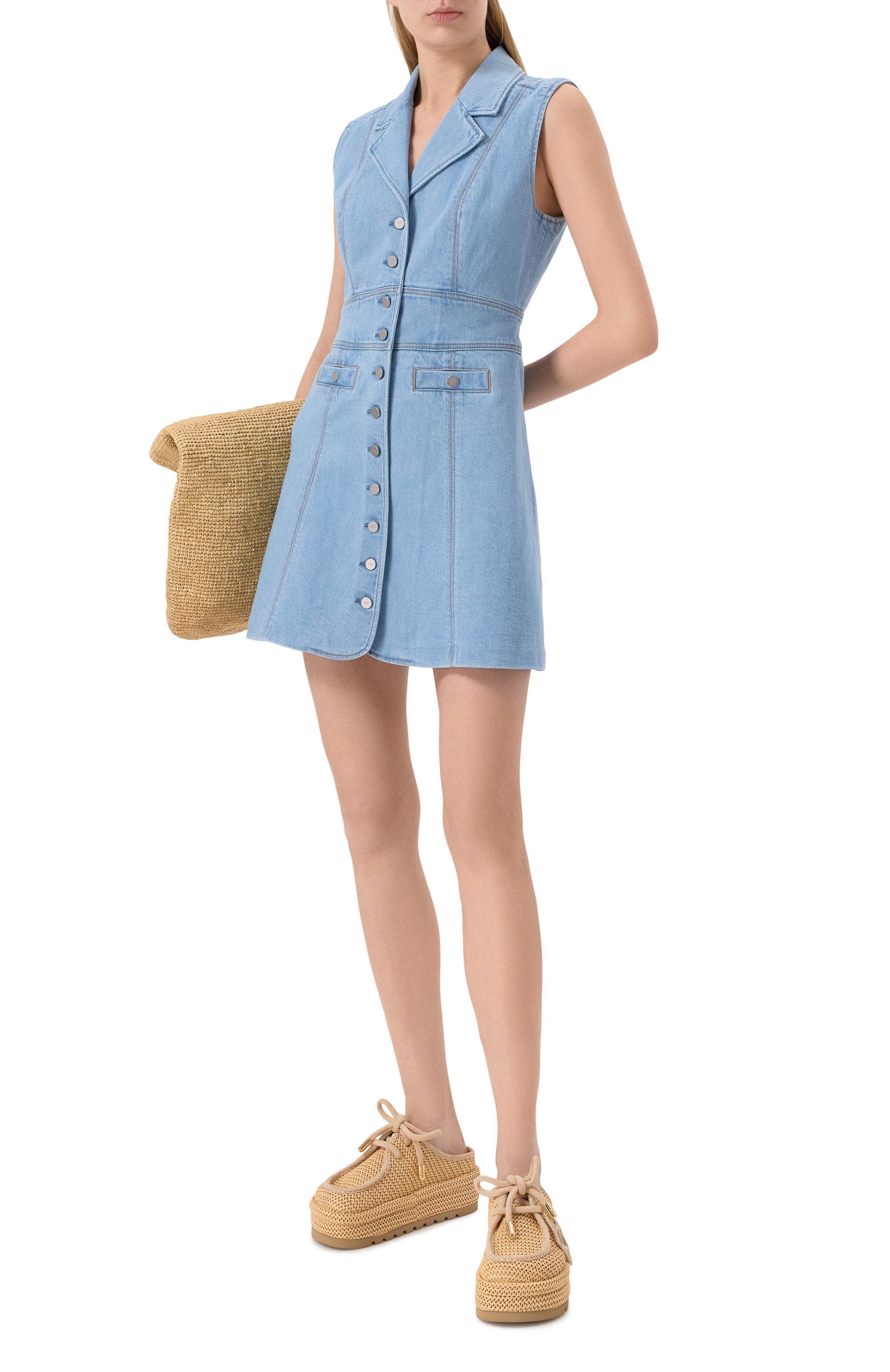 Текстильные сабо blizzard NAKED WOLFE, арт. BLIZZARD/RAFIA, фото 2