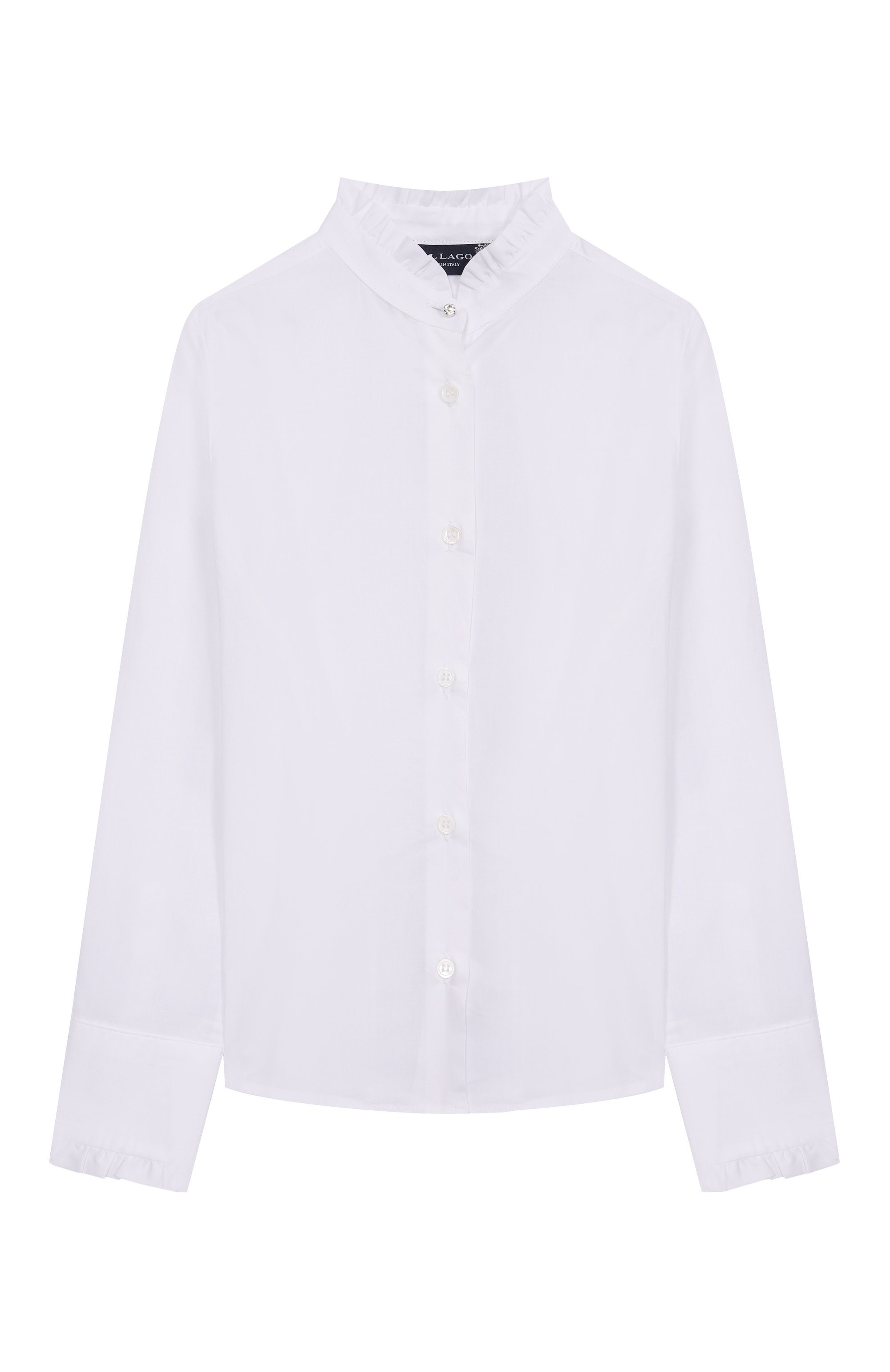 Хлопковая рубашка DAL LAGO, арт. R412F/7628/4-6, фото 1