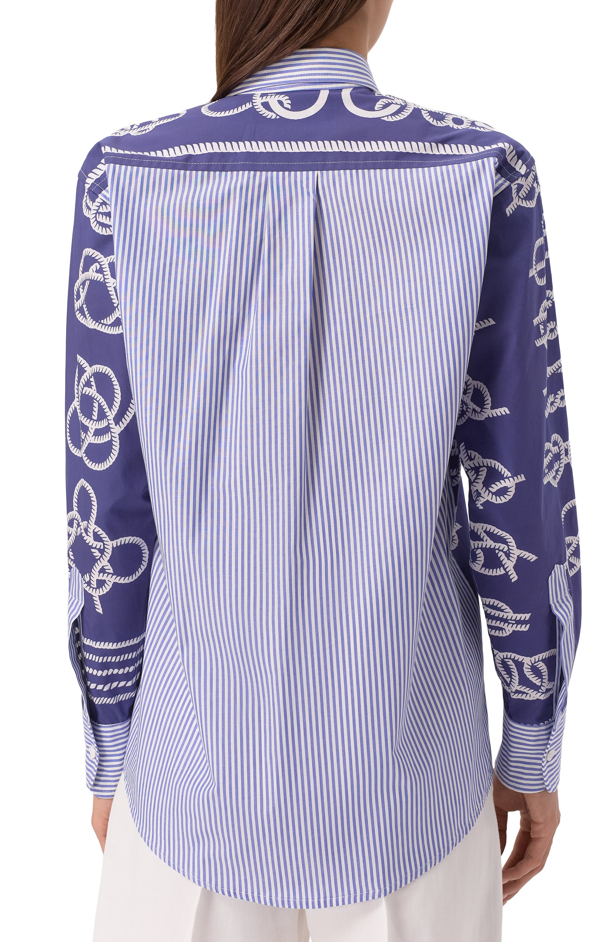 Хлопковая рубашка FORTE DEI MARMI COUTURE, арт. 25SF5123, фото 4