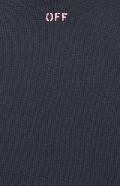 Хлопковое худи OFF-WHITE, арт. 0GBB002F26FLE0034_001, фото 3