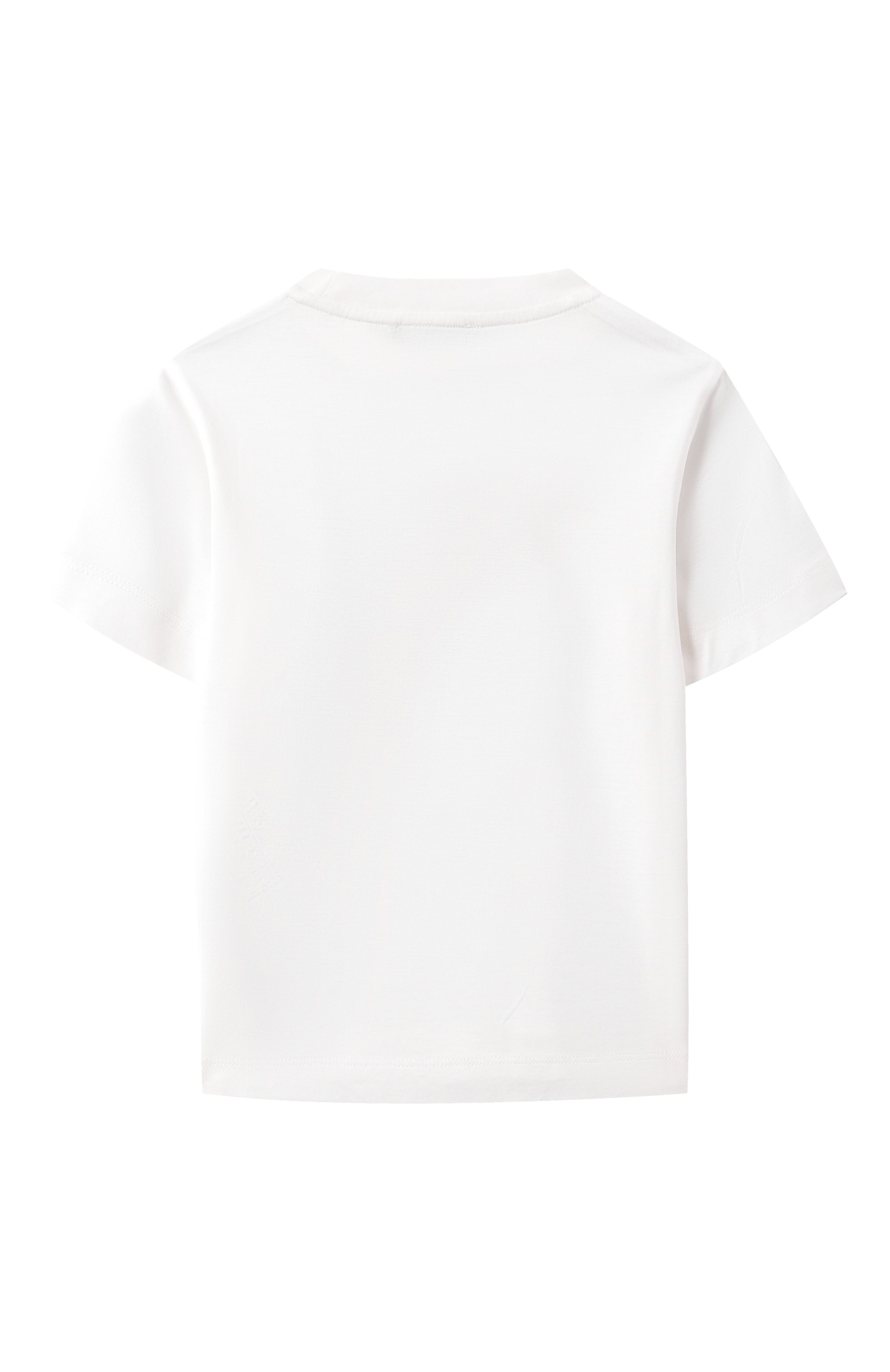 Футболка из лиоцелла и хлопка EMPORIO ARMANI, арт. EB000266/AF10127, фото 2