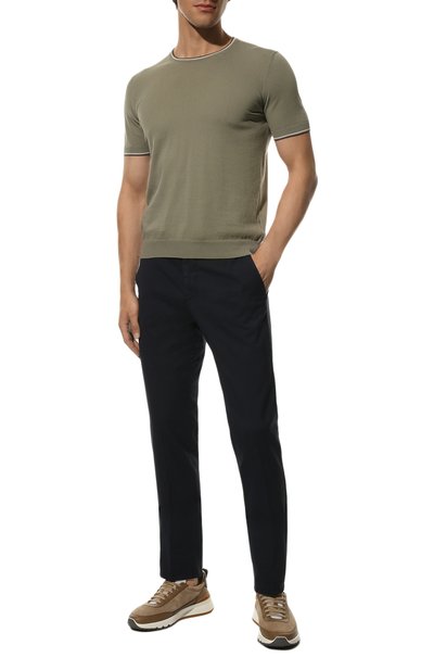 Брюки из хлопка и шелка BERWICH, арт. SPIAGGIA/TF0599X, фото 2