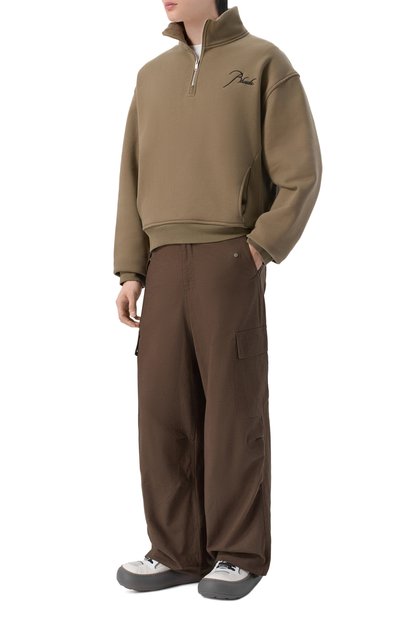 Кожаные кеды MOSCHINO, арт. MB15165G00/GH5, фото 2