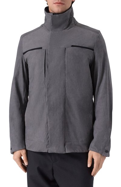 Кожаная куртка TRANSIT, арт. CFUTRBQ261, фото 3