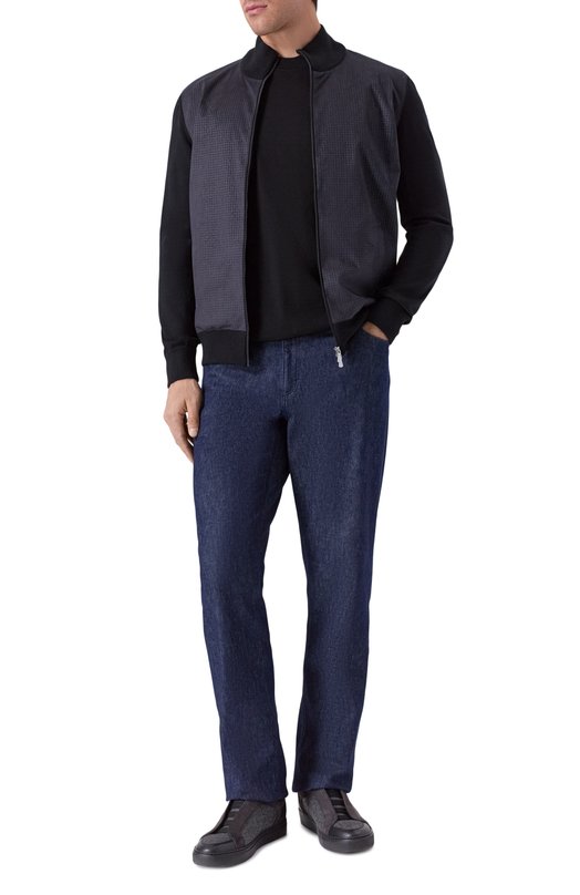 Шерстяной кардиган Gran Sasso 57155/14217 Чёрный  57155/14217 Фото 2