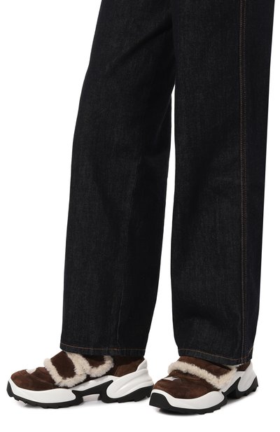 Замшевые кроссовки sergio extreme SERGIO ROSSI, арт. A91760/MFI666, фото 3