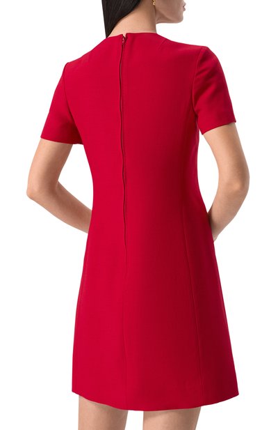 Платье из шерсти и шелка VALENTINO, арт. 6B3VAEV11CF, фото 4