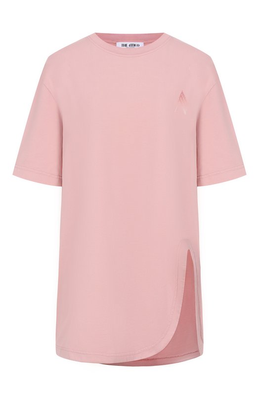Хлопковая футболка The Attico 260WCT00350/JJJ025PC Розовый 260WCT00350/JJJ025PC