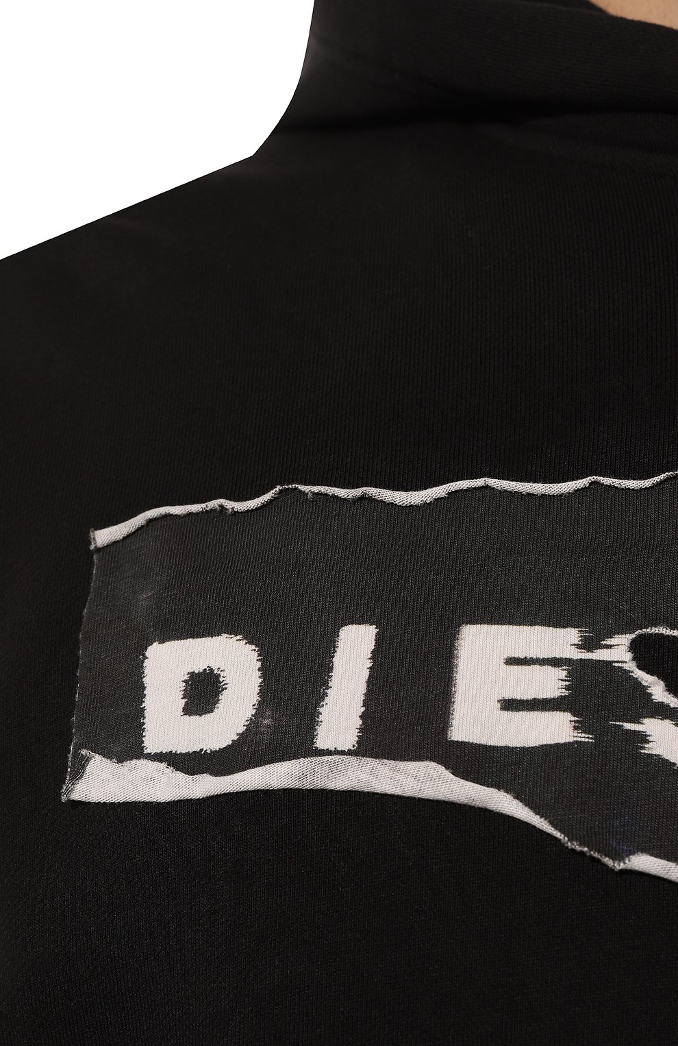 Хлопковое худи DIESEL, арт. A08528/0EJAA, фото 5