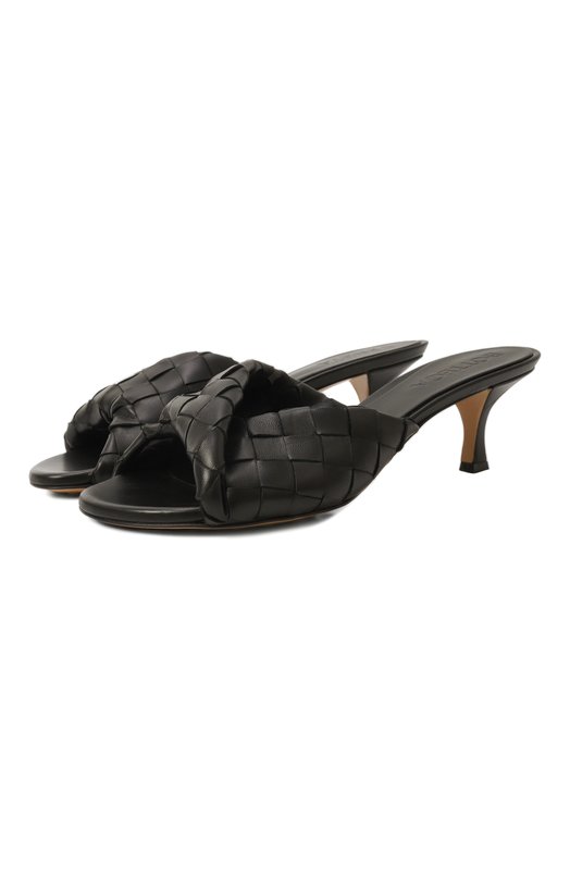 фото Кожаные мюли blink bottega veneta