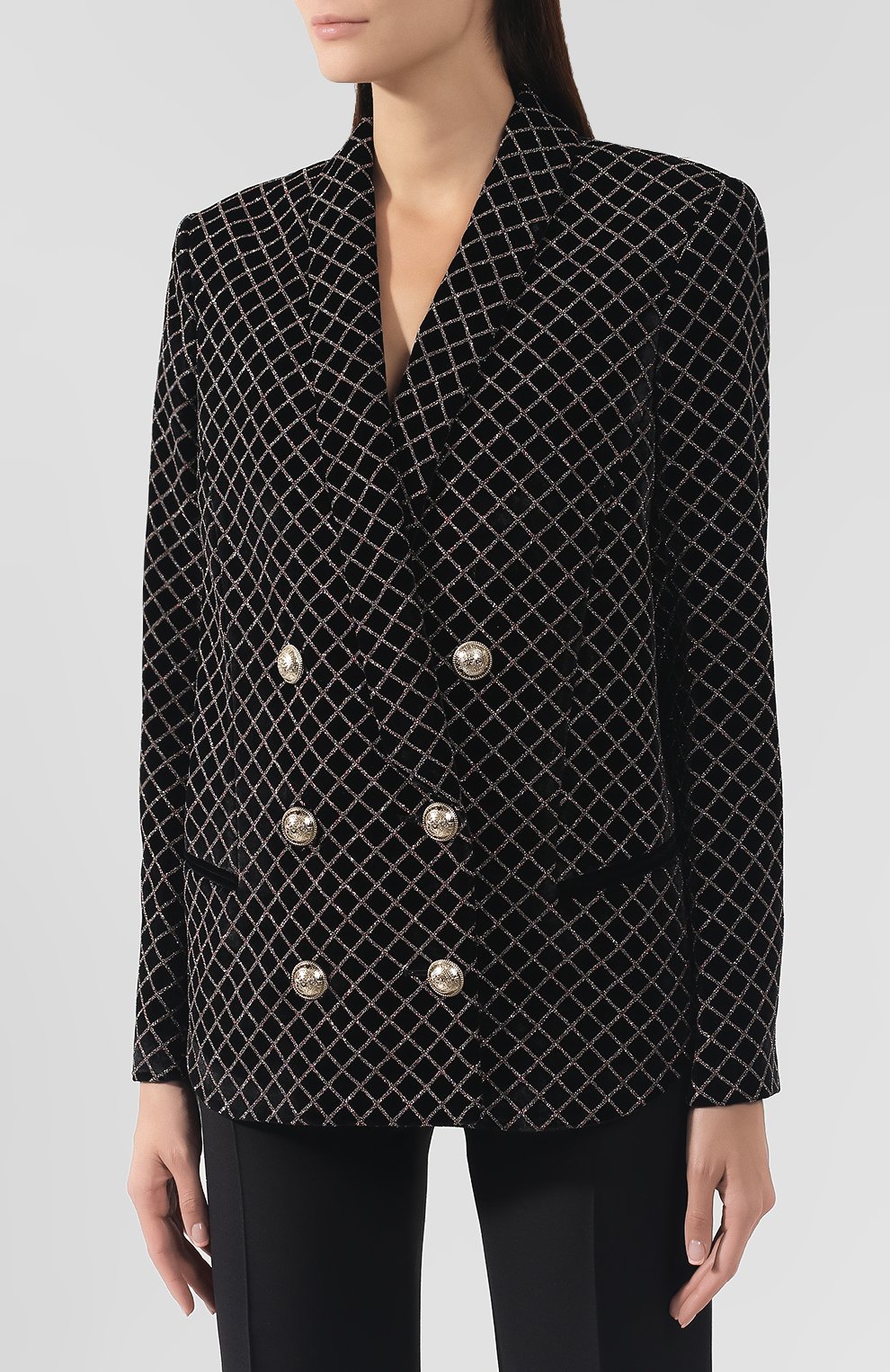 Двубортный жакет BALMAIN, арт. SF17228/V070, фото 3