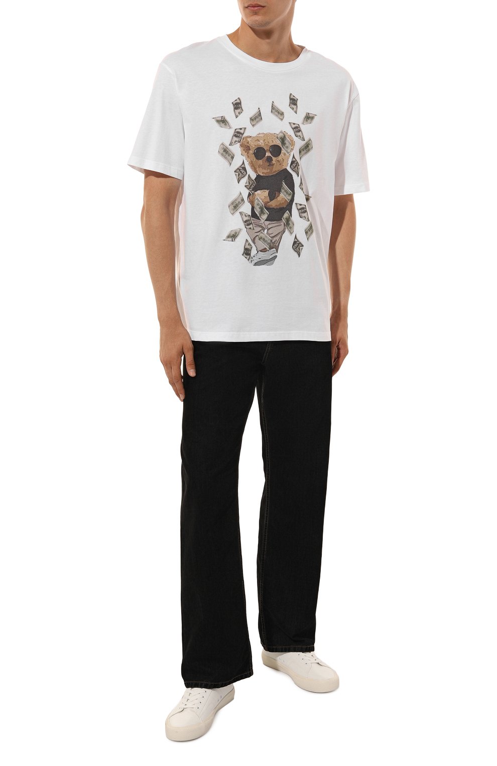 Хлопковая футболка BISIBIGLIO, арт. BLACK RICH TED, фото 2