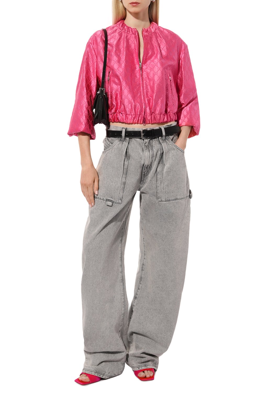 Шелковый бомбер GUCCI, арт. 691925/ZAIDC, фото 2