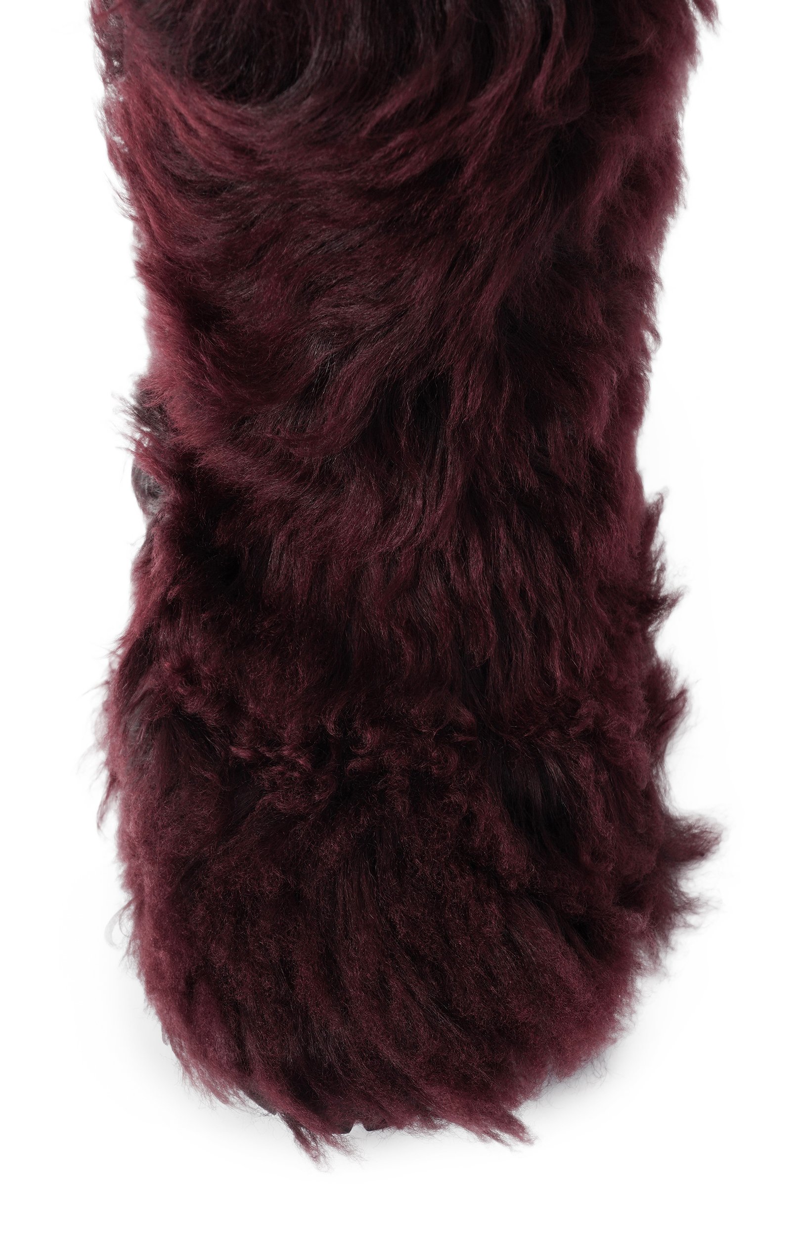 Сапоги из овчины GIORGIO ARMANI бордового цвета по цене 198500 руб., арт. GW004397/AF30254, фото 6 Сапоги из овчины GIORGIO ARMANI, арт. GW004397/AF30254, фото 6