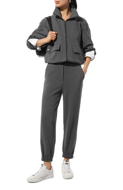 Хлопковая толстовка BRUNELLO CUCINELLI, арт. MP05NHS806, фото 2