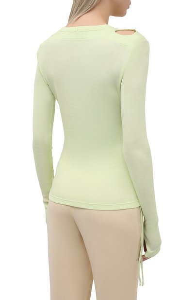 Хлопковый пуловер HELMUT LANG, арт. L01HW510, фото 4