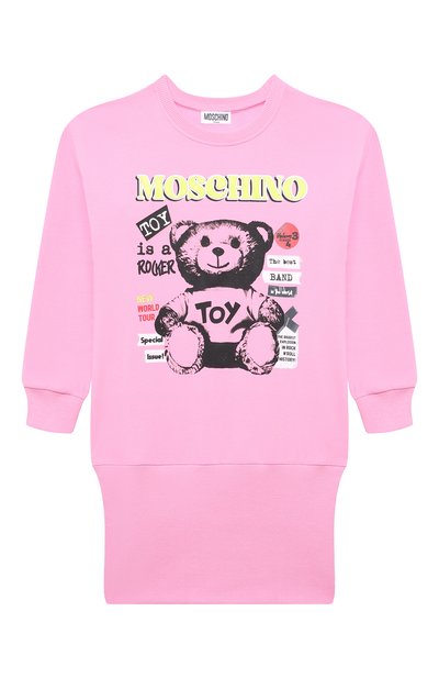 Хлопковое платье MOSCHINO, арт. HDV0FG/LDA16/10-14