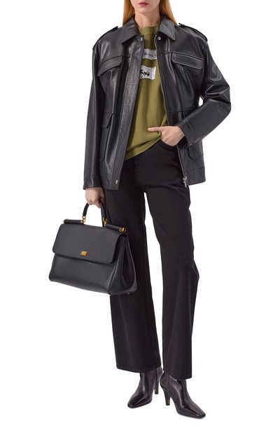 Джинсы DOLCE & GABBANA черного цвета по цене 95050 руб., арт. FTDDHD/G80X9, фото 2 Джинсы DOLCE & GABBANA, арт. FTDDHD/G80X9, фото 2