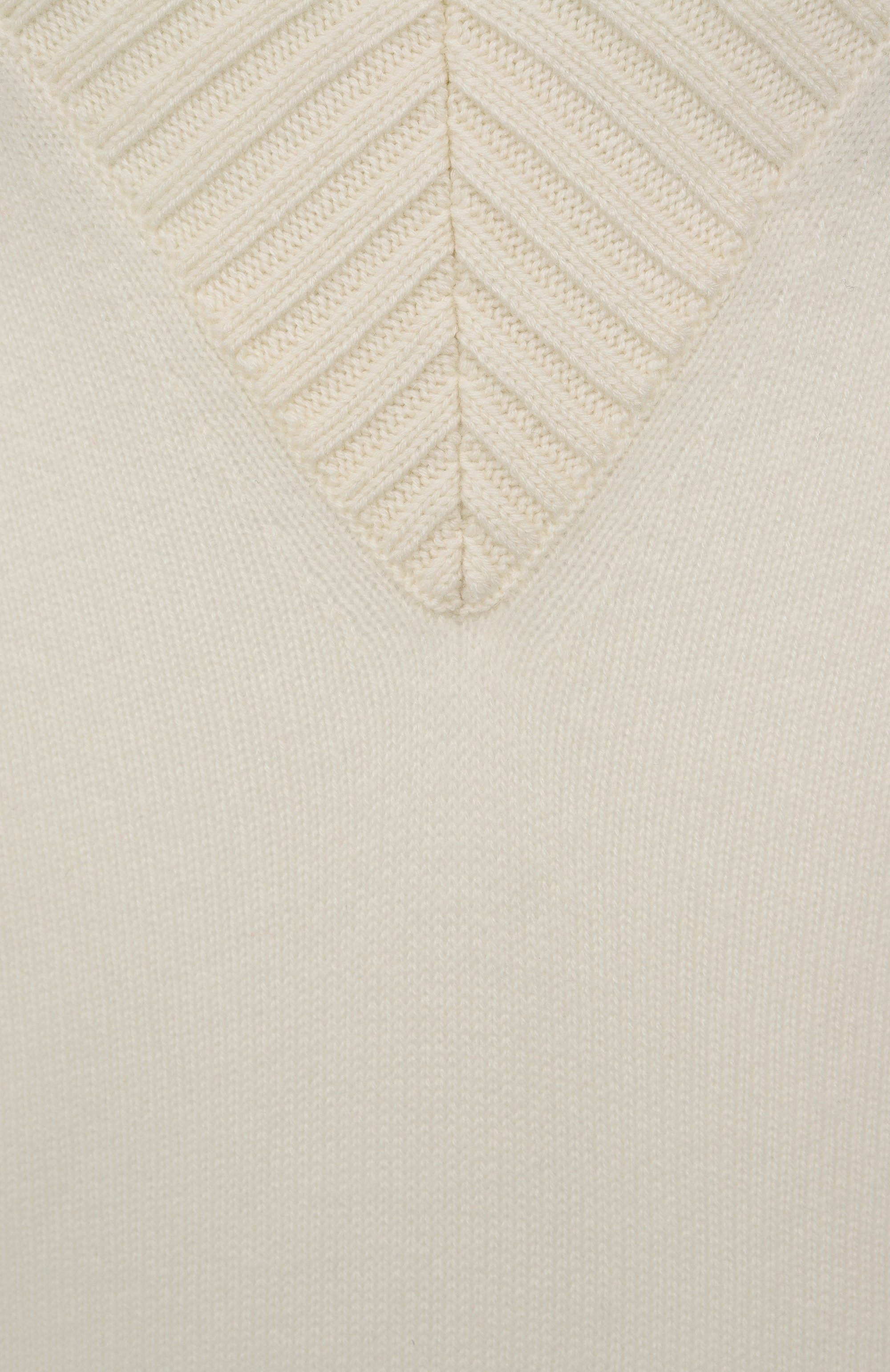 Кашемировый пуловер LOULOU DE SAISON кремового цвета по цене 59950 руб., арт. SAGE, фото 6 Кашемировый пуловер LOULOU DE SAISON, арт. SAGE, фото 6