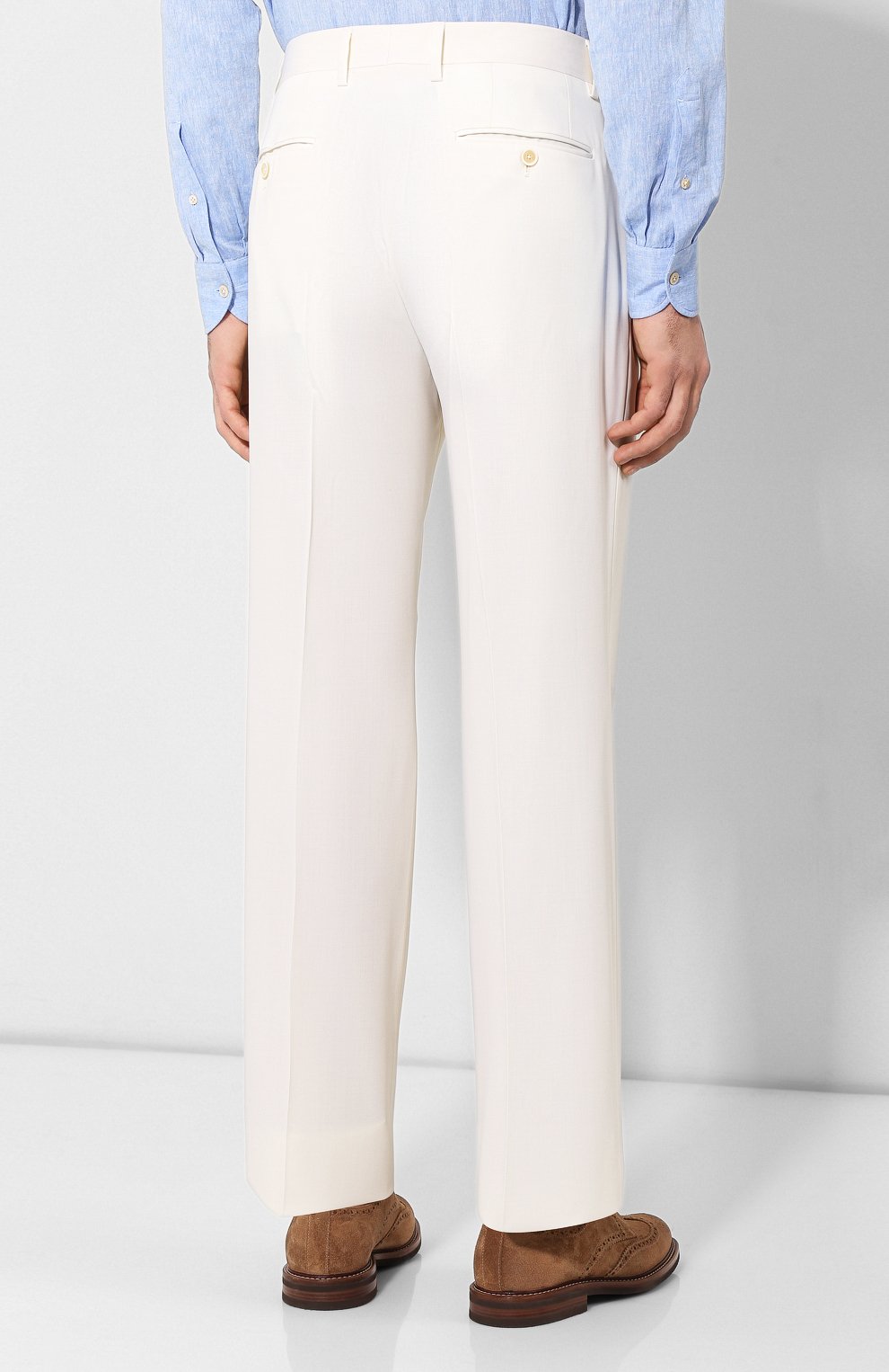 Шерстяной костюм-тройка DOLCE & GABBANA белого цвета по цене 385000 руб., арт. GKK7HT/FURGU, фото 7 Шерстяной костюм-тройка DOLCE & GABBANA, арт. GKK7HT/FURGU, фото 7