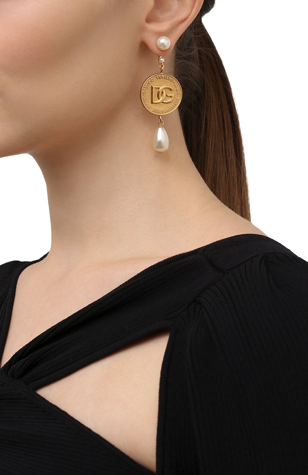 Серьги DOLCE & GABBANA, арт. WEN8M1/W1111, фото 2