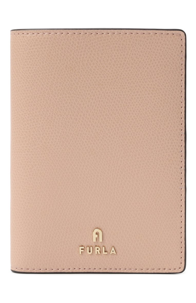 Женские кожаная обложка для паспорта FURLA розового цвета, арт. WP00309/ARE000 | Фото 1 (Материал: Натуральная кожа; Нос: Не проставлено; Кросс-КТ: обложки и футляры)