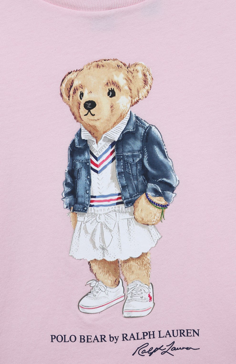 Хлопковая футболка POLO RALPH LAUREN, арт. 310864141, фото 3