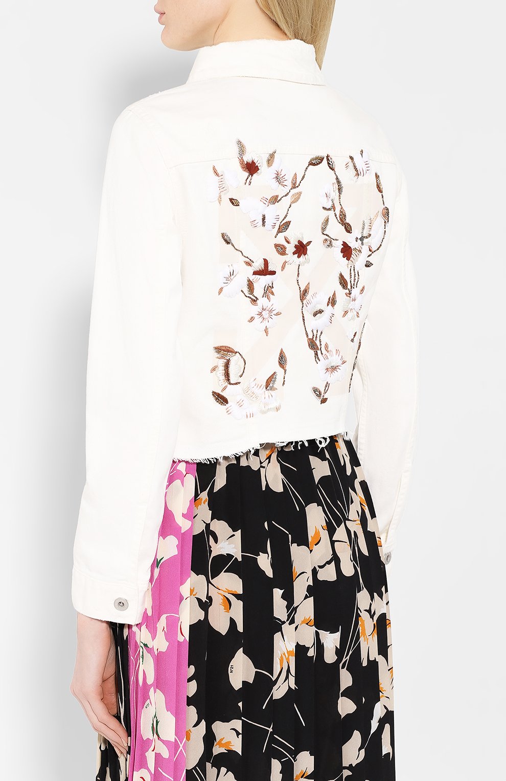 Джинсовая куртка OFF-WHITE, арт. 0WYE008R19C710540147, фото 4