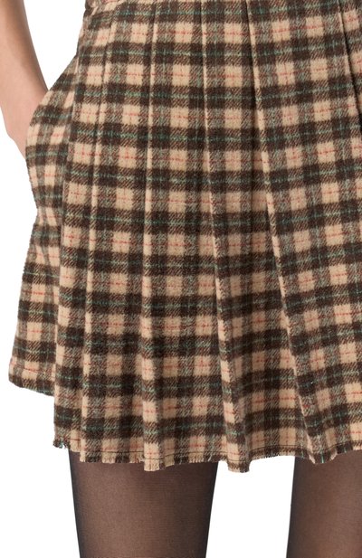 Юбка BOTROIS коричневого цвета по цене 17900 руб., арт. SKU4640055, фото 5 Юбка BOTROIS, арт. SKU4640055, фото 5