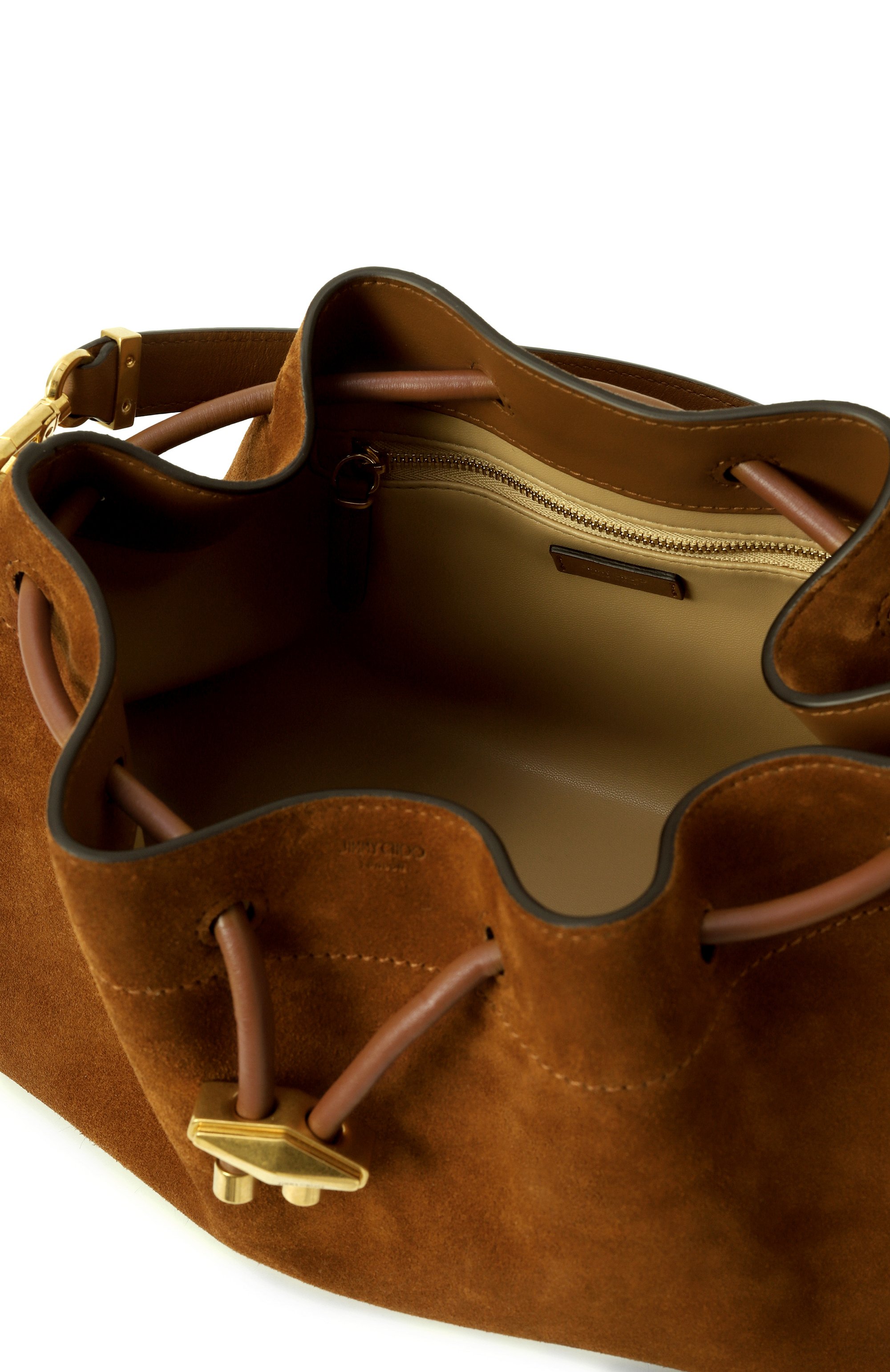 Сумка cinch medium JIMMY CHOO, арт. B0N B0N BCKT E/W/SUE, фото 5