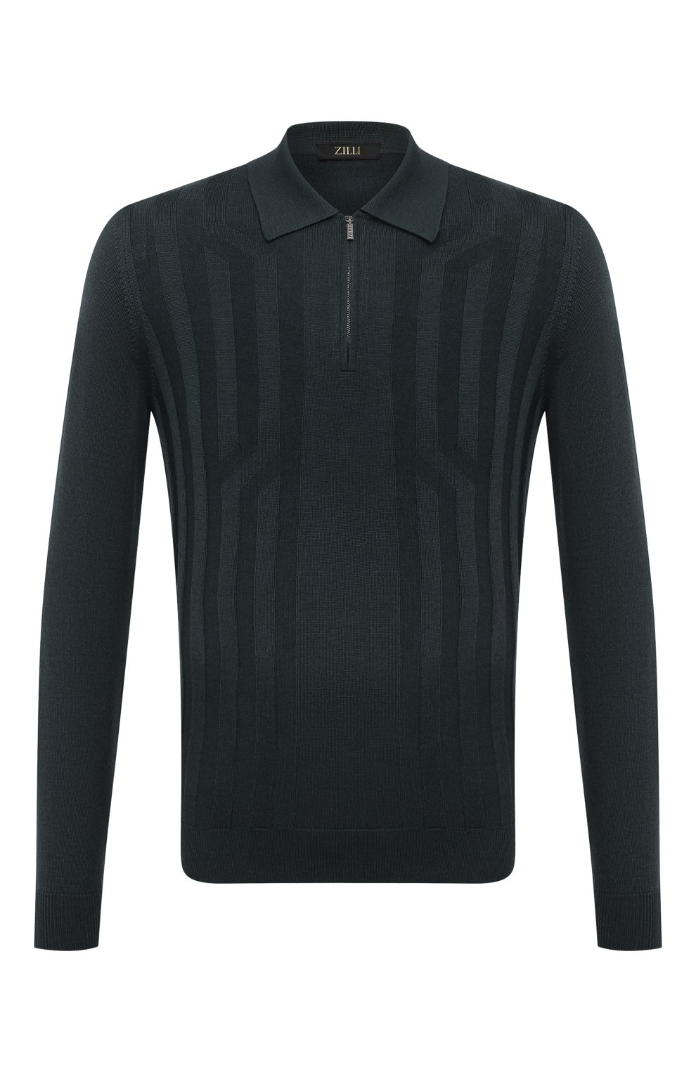 Поло из шерсти и шелка ZILLI, арт. KZP001M0230VCRS00, фото 1