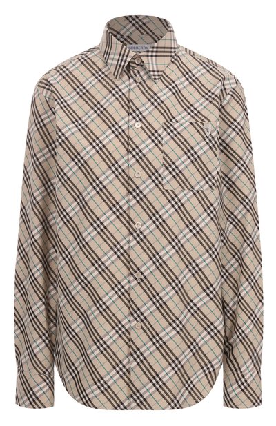 Женская хлопковая рубашка BURBERRY, арт. 8101133
