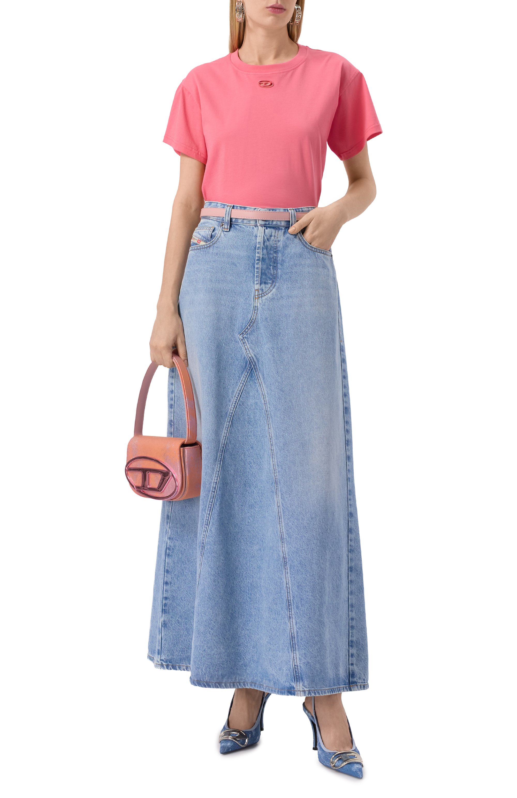 Хлопковая футболка DIESEL, арт. A17736/0NIAX, фото 2