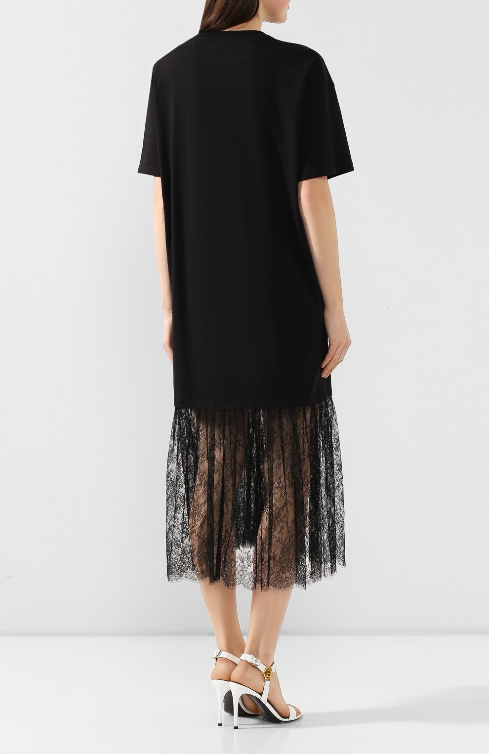 Хлопковое платье VALENTINO, арт. TB3MJ00Z589, фото 4