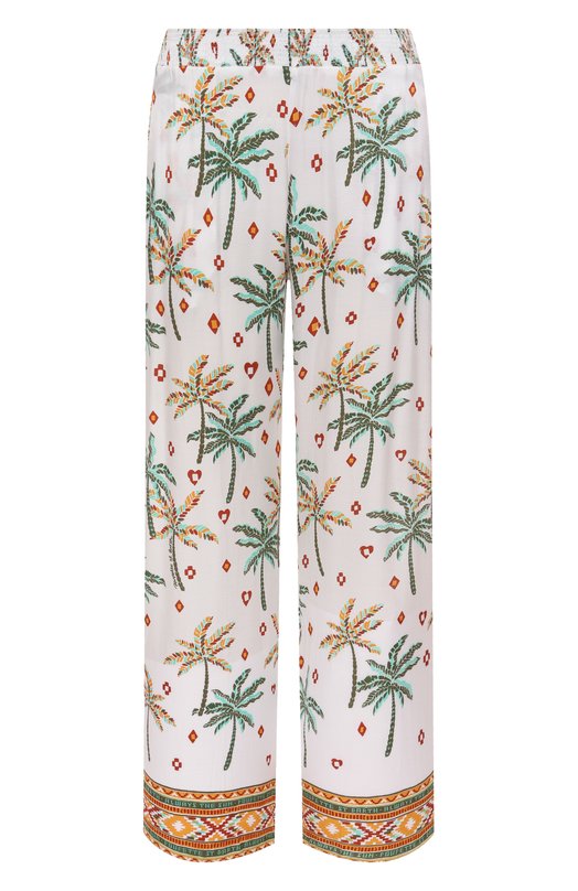 Брюки из вискозы Poupette St Barth W8CS25QGEQG Белый W8CS25QGEQG