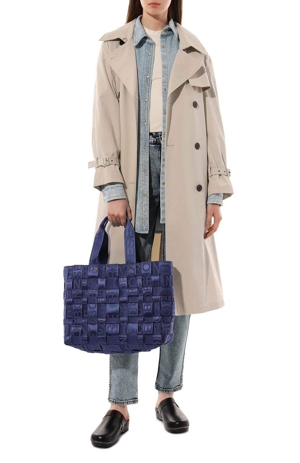 Сумка-тоут strapcycle large BORBONESE, арт. 924522, фото 7