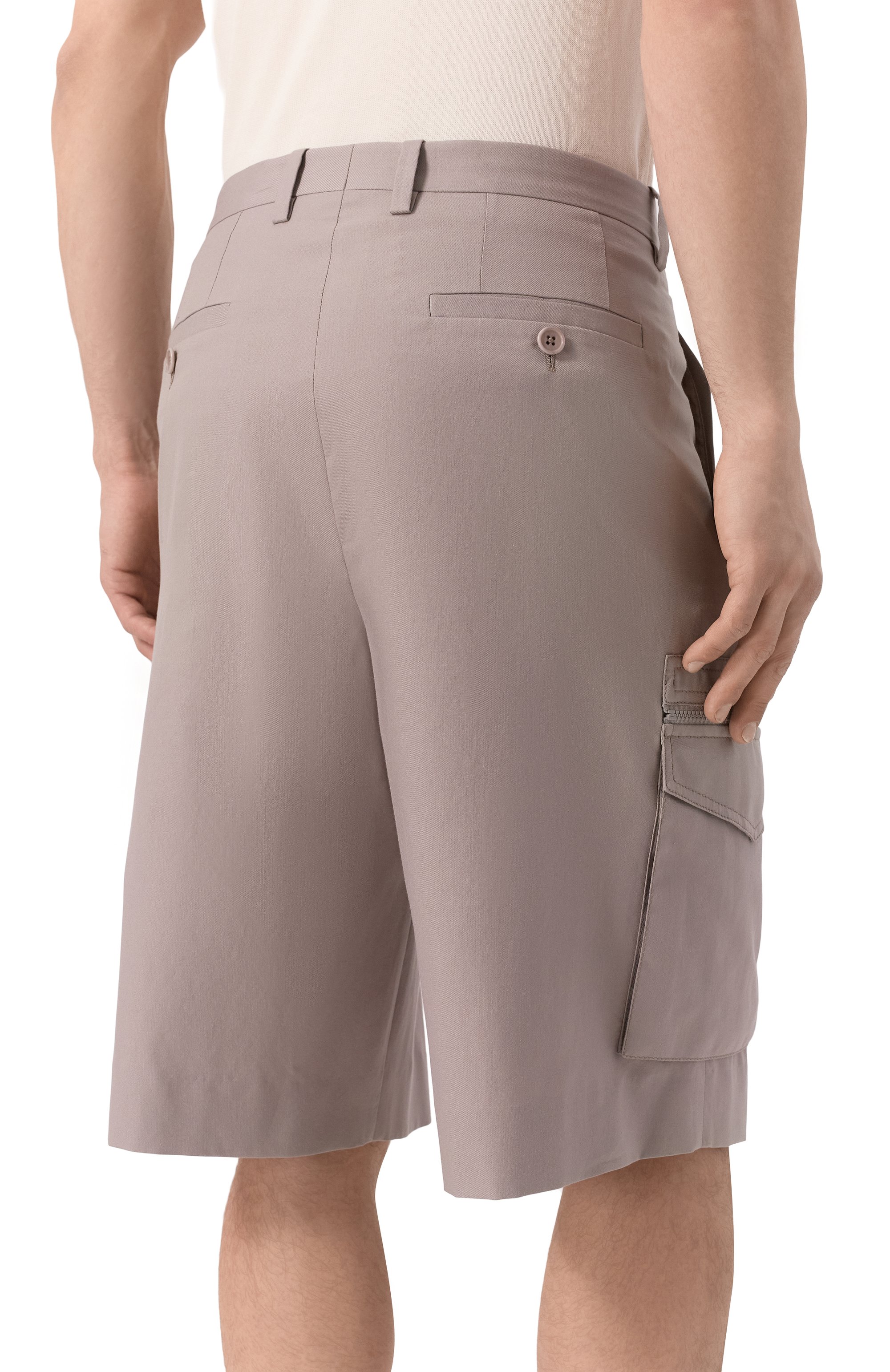 Шорты из хлопка и шелка MVST, арт. 25E/X1P/0/D051/0207, фото 4