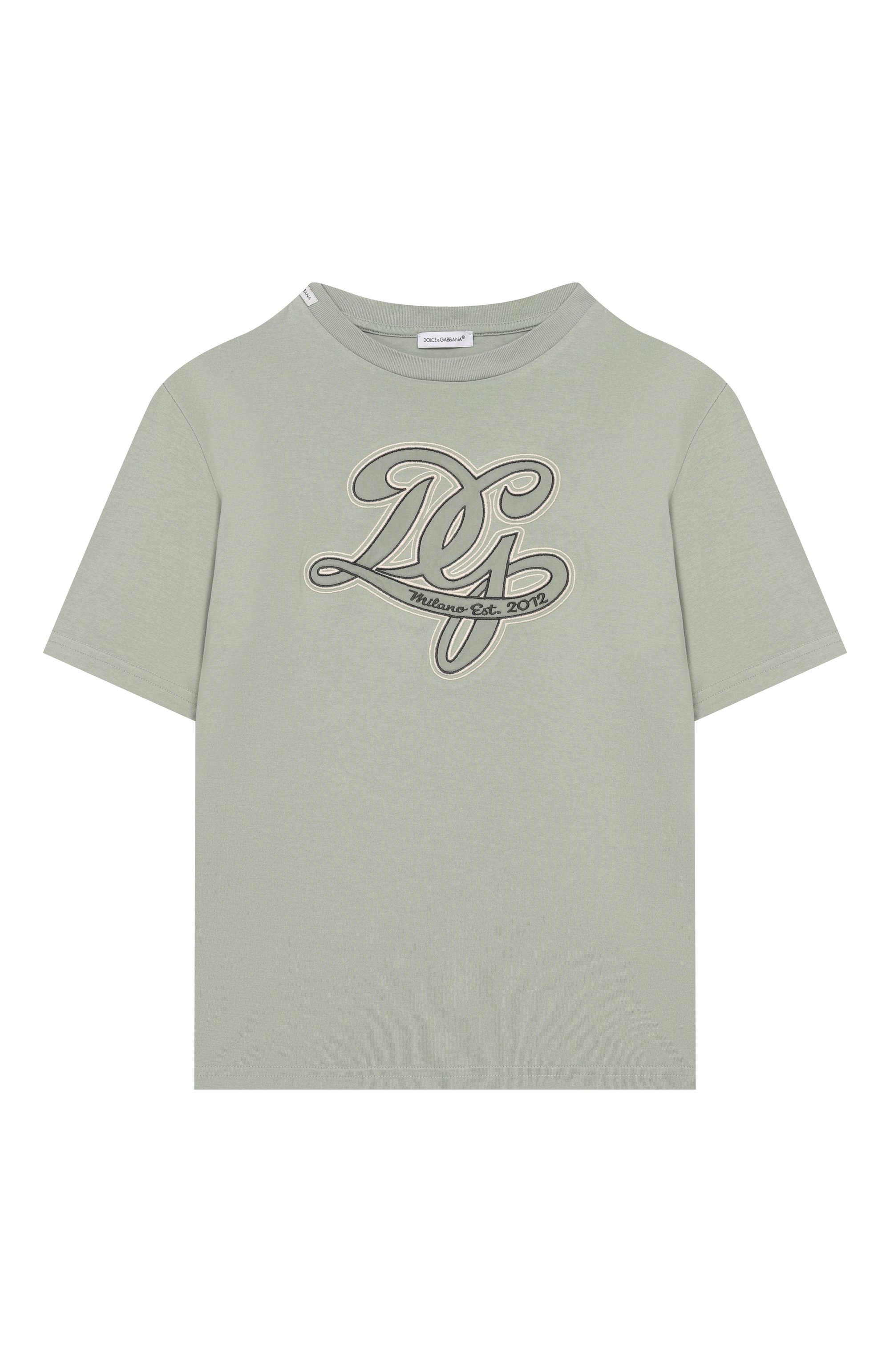 Хлопковая футболка DOLCE & GABBANA, арт. L4JTHV/G7PRR_001, фото 1