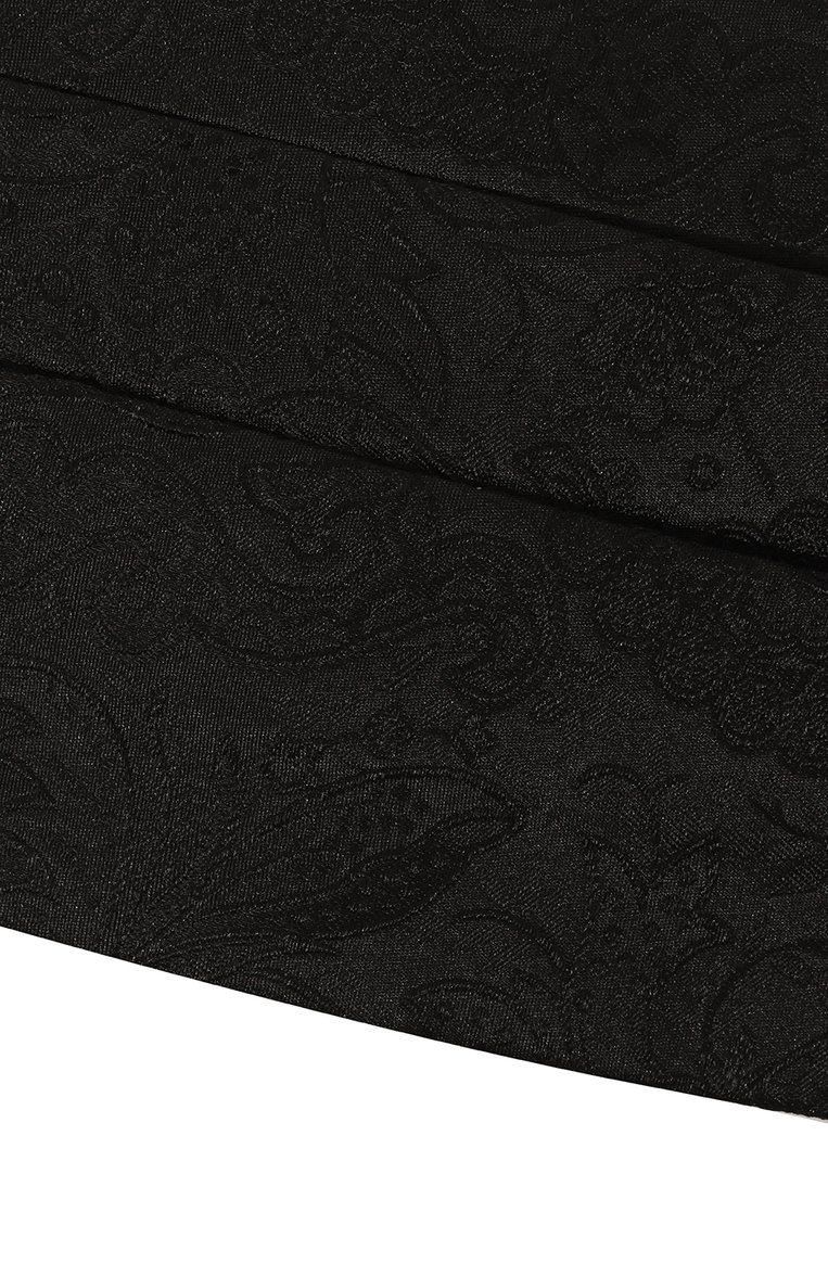 Мужской шелковый камербанд STEFANO RICCI черного цвета, арт. GF01/HC7006 | Фото 4 (Материал: Текстиль, Шелк; Материал сплава: Проставлено; Нос: Не проставлено)