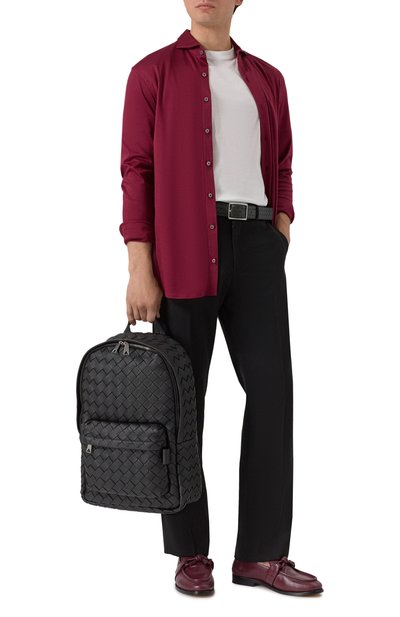 Кожаные лоферы astaire BOTTEGA VENETA, арт. 796445/V5DZ0, фото 2