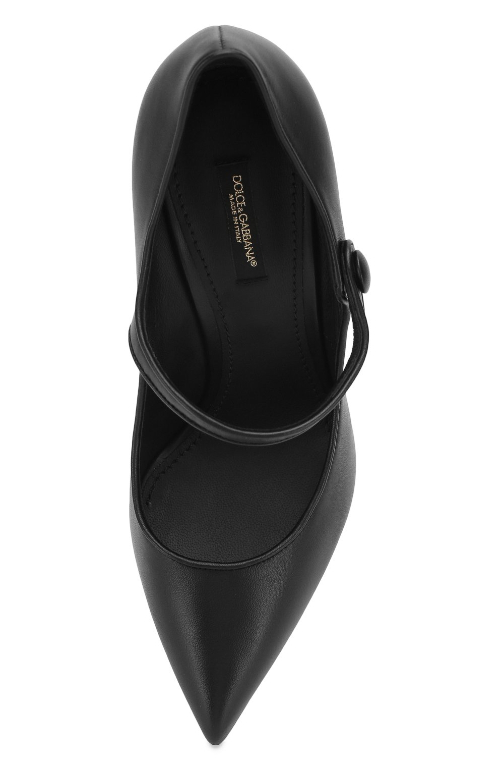 Кожаные туфли lori DOLCE & GABBANA, арт. CD1476/AV967, фото 5