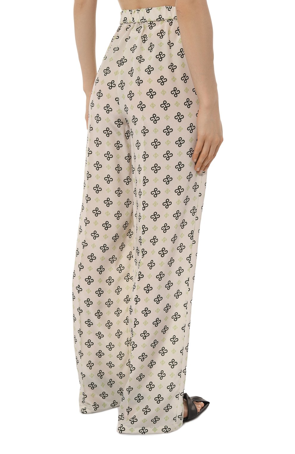 Шелковые брюки AND THE BRAND, арт. P004-7003-15Z-S23, фото 4