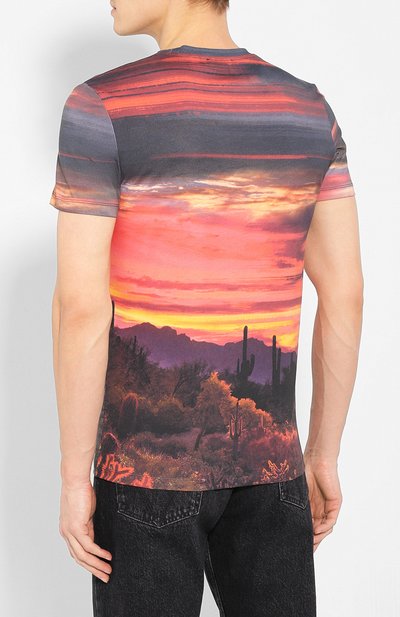 Хлопковая футболка  BALMAIN, арт. TH11601/I257, фото 4