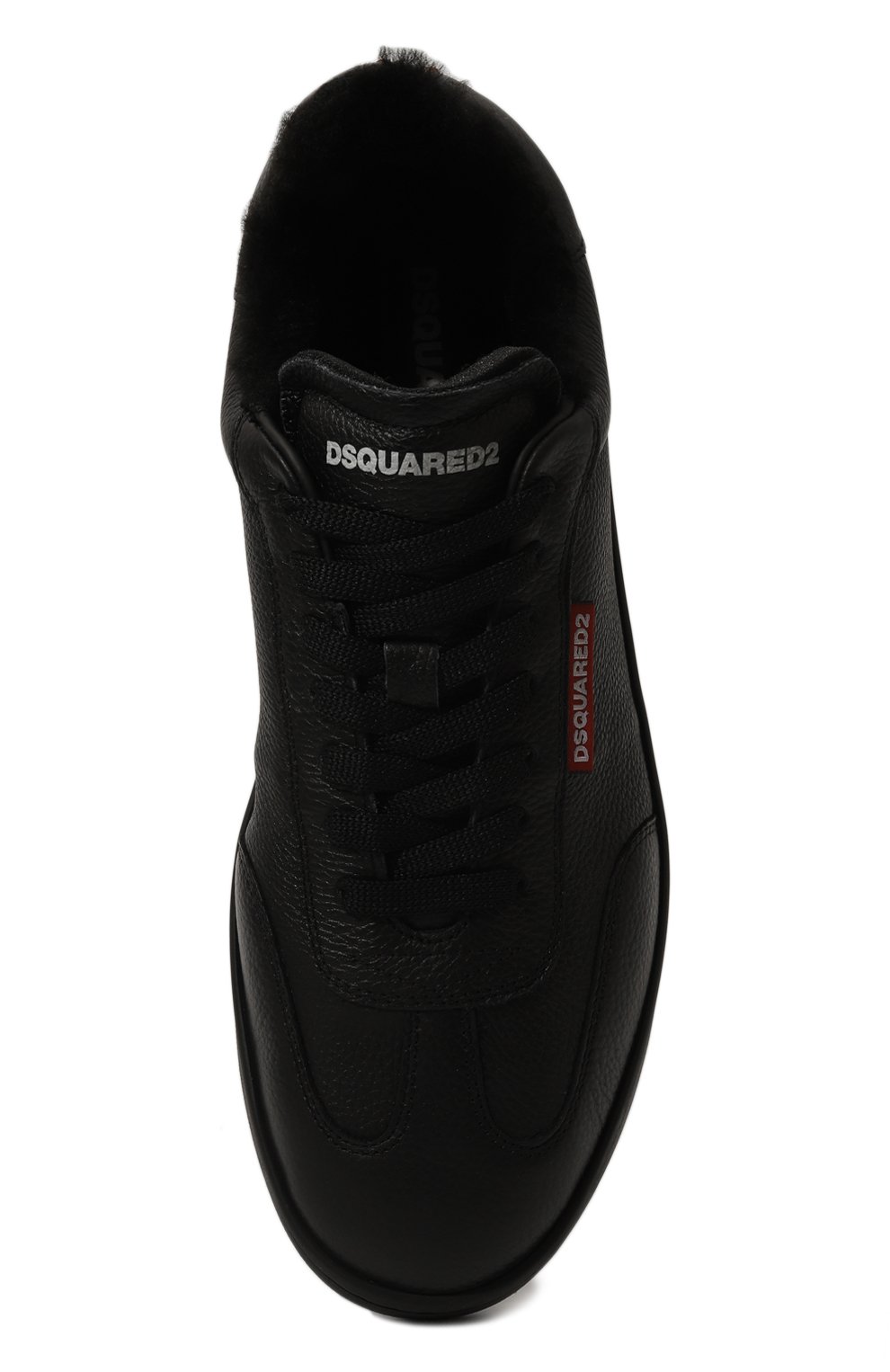 Кожаные кеды boxer DSQUARED2, арт. SNM0392/25107929, фото 6