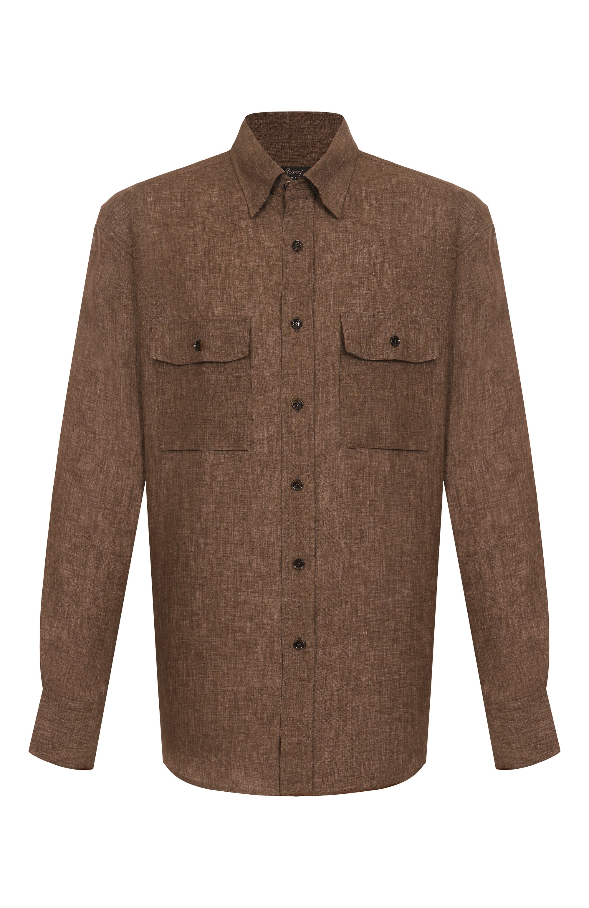 Льняная рубашка BRIONI, арт. SCFA0L-P9111, фото 1