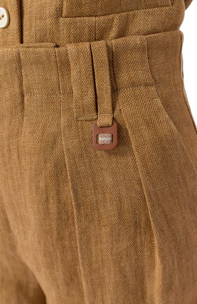 Льняные шорты LORENA ANTONIAZZI, арт. E2530PA97A/4895, фото 5