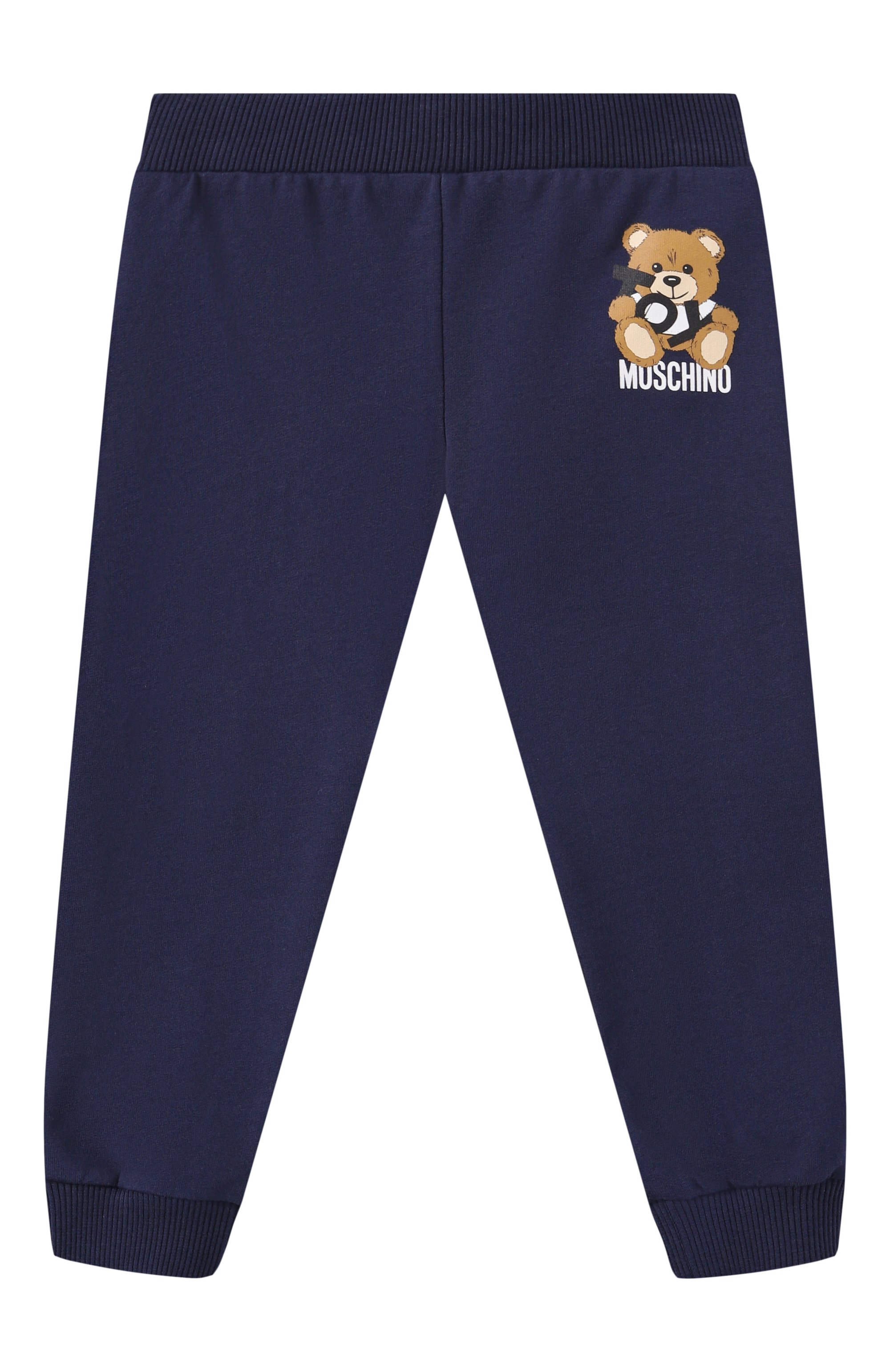 Комплект из толстовки и брюк MOSCHINO темно-синего цвета по цене 19750 руб., арт. MMK04R/LCA19, фото 5 Комплект из толстовки и брюк MOSCHINO, арт. MMK04R/LCA19, фото 5