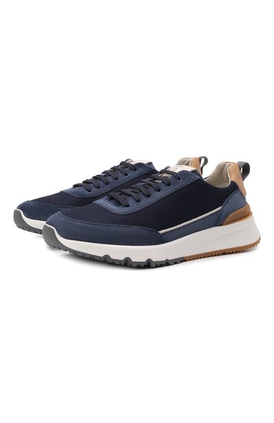 Комбинированные кроссовки BRUNELLO CUCINELLI, арт. MZUYSB0278, фото 1